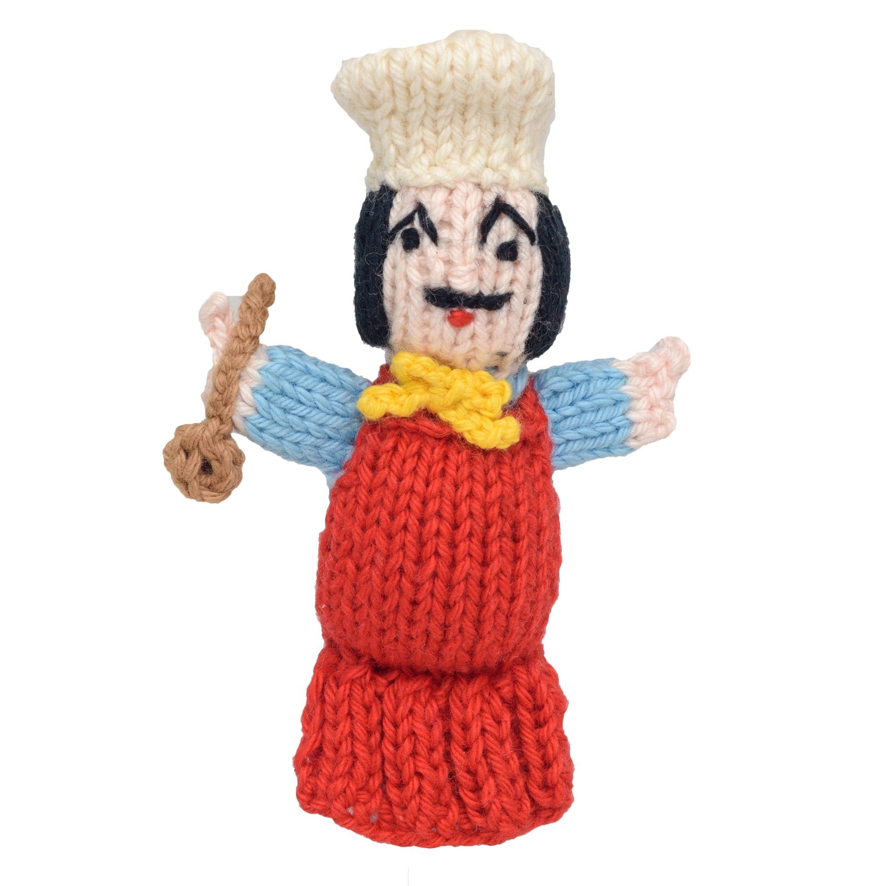 Chef - Bright Organic Cotton Finger Puppet