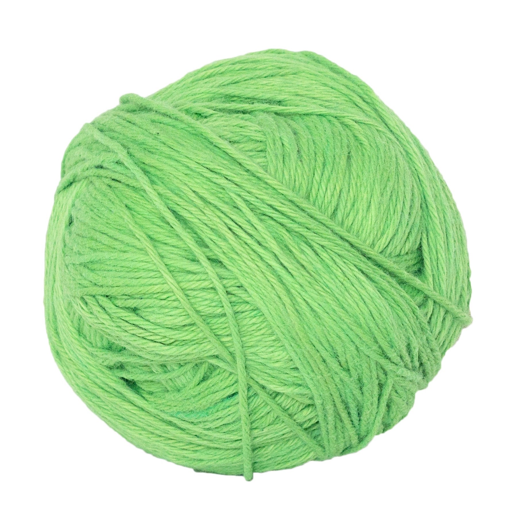 <span class='sale-tag '>Sale!</span> Green Yarn Ball - Naturally Dyed Organic Cotton - assorted hues